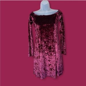 Hollister Crush Velvet Tunic Dress M